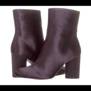 Beautiful Satin booties by Jessica Simpson
